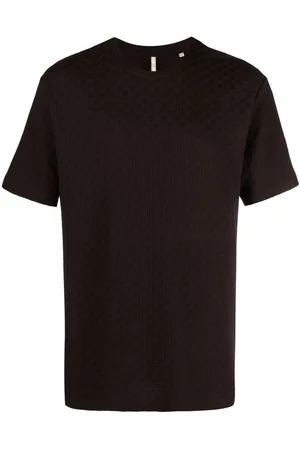 Sunflower Jacquard-T-Shirt aus Bio-Baumwolle
