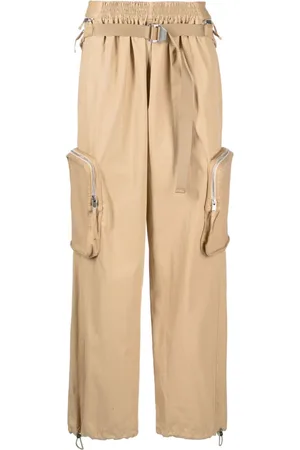DION LEE Straight-Leg-Hose mit Gürtel