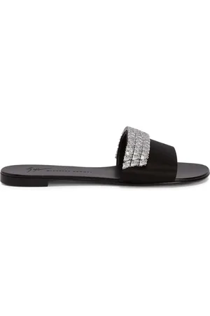 Giuseppe Zanotti Pantoletten mit Strass
