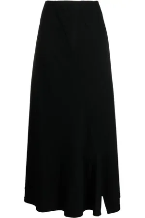 YOHJI YAMAMOTO Luminary Maxirock mit Einsätzen