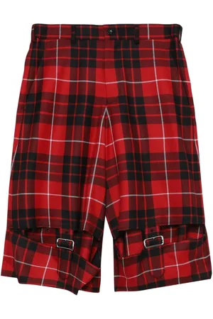 Comme des Garçons Shorts mit Schottenkaro