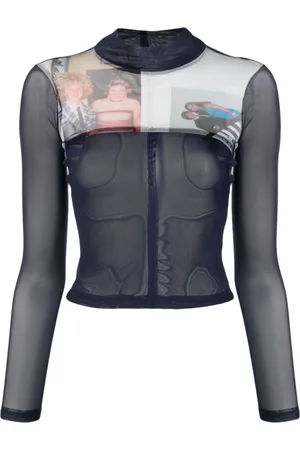 ECKHAUS LATTA Prom Cropped-Top