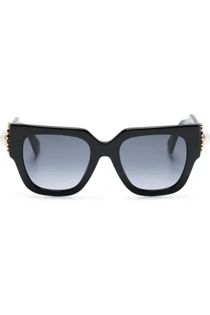 Moschino Sonnenbrille mit eckigem Gestell