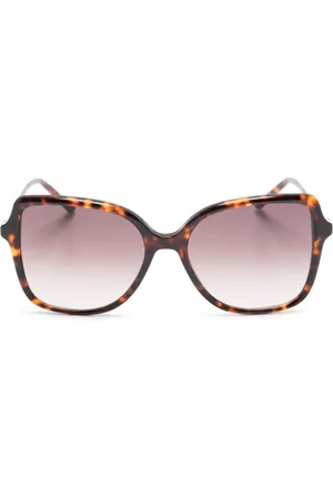 Carolina Herrera Hero Sonnenbrille im Oversized-Look mit Kristallen