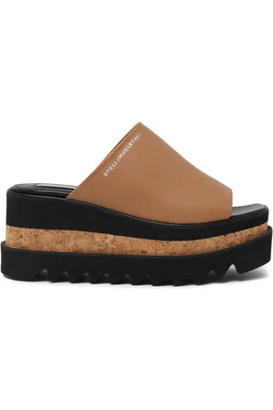 Stella McCartney Sneak-Elyse Plateau-Sandalen 80mm