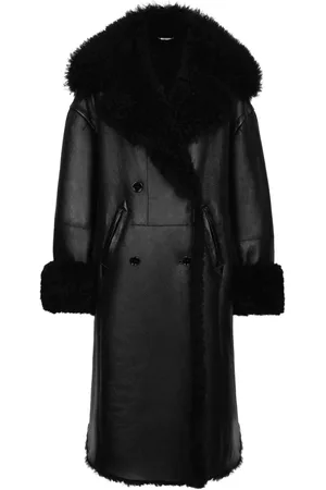 Dolce & Gabbana Mantel mit Shearling-Futter