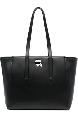 Karl Lagerfeld Ikon Pin Tote Bag aus Leder