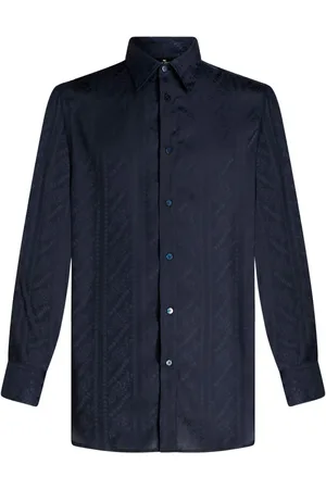 Etro Jacquard-Hemd aus Seide