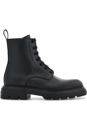 Salvatore Ferragamo Stiefel im Military-Look