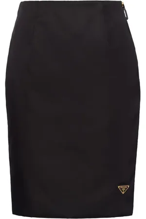 Prada Bleistiftrock aus Re-Nylon