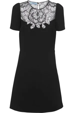 Prada Minikleid mit Spitzeneinsätzen