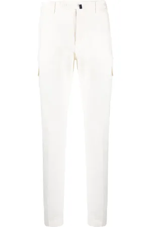 Incotex Halbhohe Slim-Fit-Cargohose