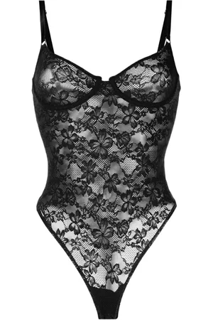 FLEUR DU MAL Le Stretch Body mit Spitze