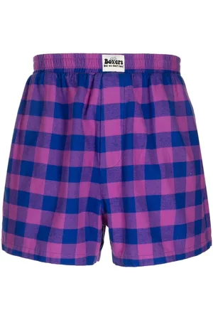 Natasha Zinko Karierte Boxershorts