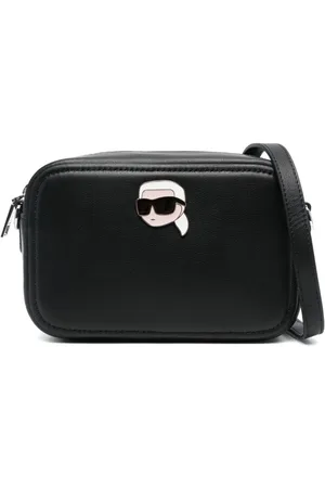 Karl Lagerfeld Ikon Pin Kameratasche aus Leder