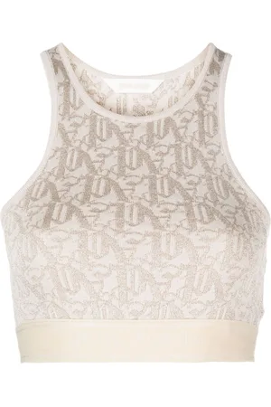Palm Angels Top mit Jacquardmuster