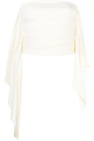 The Attico Donna Cropped-Top