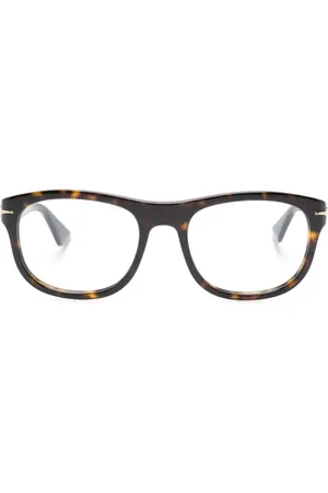 Montblanc Runde Brille in Schildpattoptik