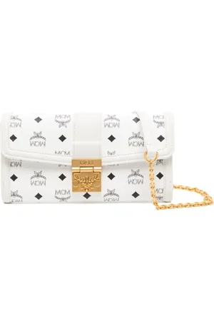 MCM Großes Tracy Portemonnaie mit Monogramm
