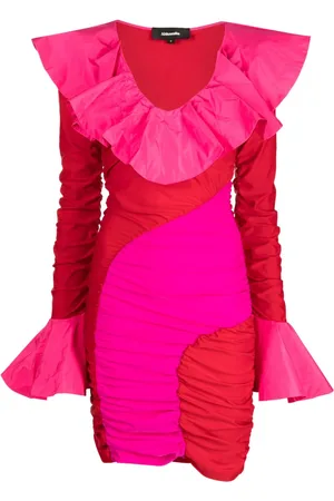 Ahluwalia Gerüschtes Rosie Minikleid