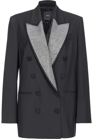 Pinko Blazer mit Kristallen