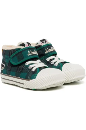 Miki House Karierte Sneakers