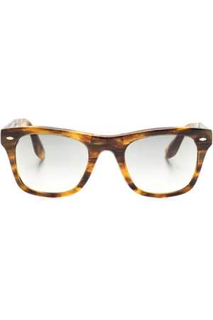 Oliver Peoples Eckige Mister Brunello Sonnenbrille