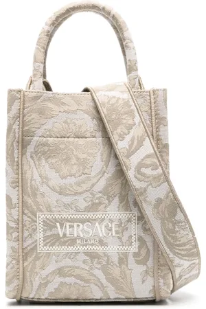 VERSACE Mini Athena Handtasche mit Barocco-Jacquardmuster