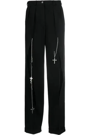 ALMAZ Hose mit Zierketten