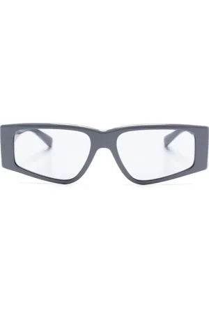 Dolce & Gabbana Eckige Sonnenbrille mit Logo-Schild