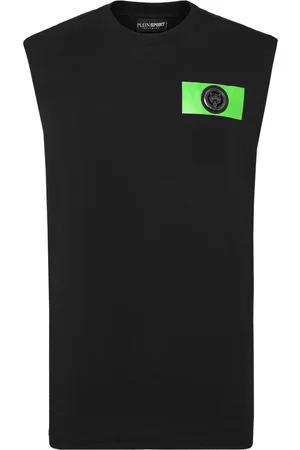 Philipp Plein Trägershirt mit Logo-Schild