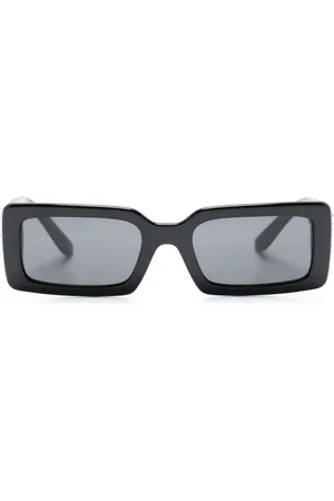 Dolce & Gabbana Eckige Sonnenbrille mit Logo-Schild