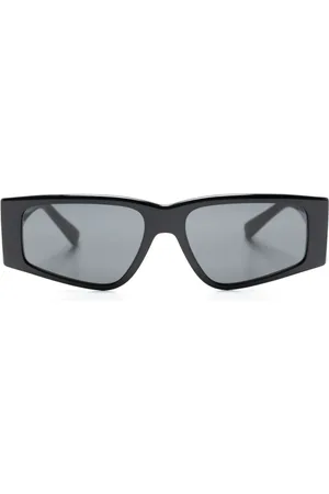 Dolce & Gabbana Eckige Sonnenbrille mit Logo-Prägung