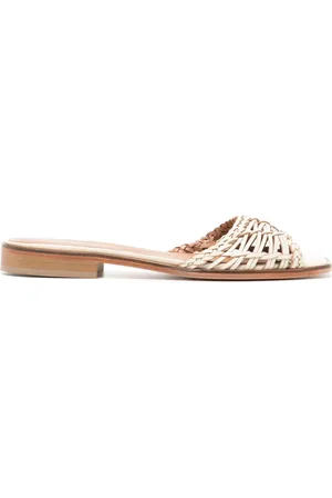 Staud Sandalen mit gewebten Riemen