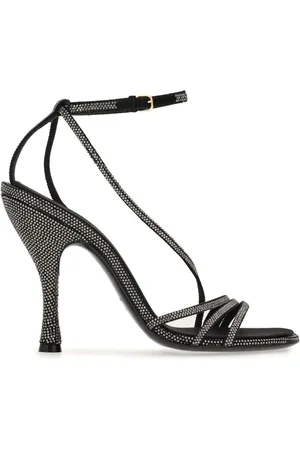 Salvatore Ferragamo Sandalen mit Kristallen 105mm