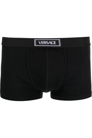 VERSACE 90s Shorts mit Logo-Bund