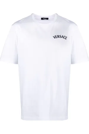 VERSACE T-Shirt mit Milano-Stickerei