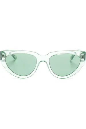 Karl Lagerfeld Cat-Eye-Sonnenbrille mit Logo-Print