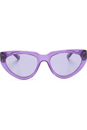 Karl Lagerfeld Cat-Eye-Sonnenbrille mit Logo-Print