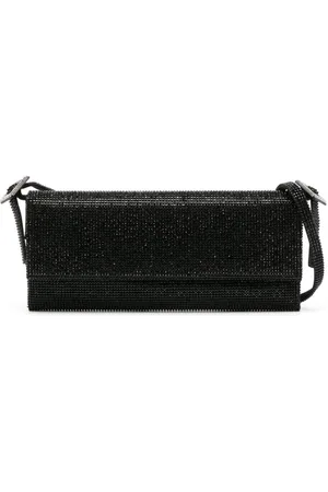 BENEDETTA BRUZZICHES Vittissima La Grande Schultertasche mit Kristallen