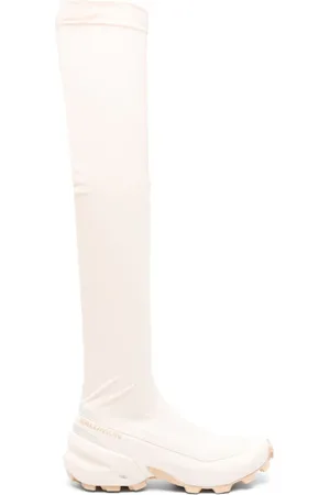 Maison Margiela Overknee-Stiefel mit breiter Sohle