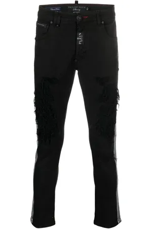 Philipp Plein Skinny-Jeans mit Streifen