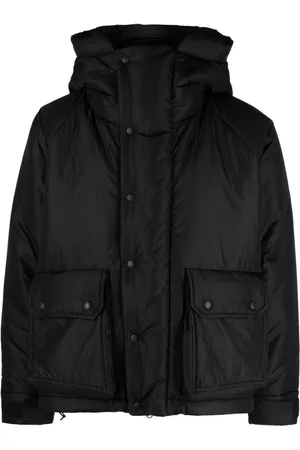 Maison Kitsuné X and wander Gefütterte Jacke mit Logo