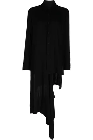 YOHJI YAMAMOTO Asymmetrisches Hemdkleid
