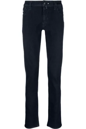 sartoria tramarossa Halbhohe Leonardo Straight-Leg-Jeans