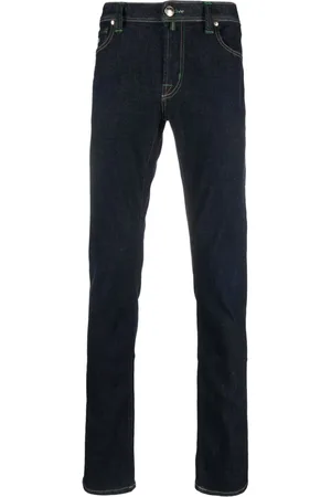 sartoria tramarossa Halbhohe Leonardo Straight-Leg-Jeans