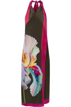 Lenny Niemeyer Seidenkleid mit floralem Print