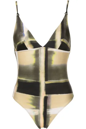 Lenny Niemeyer Maio Badeanzug mit abstraktem Print