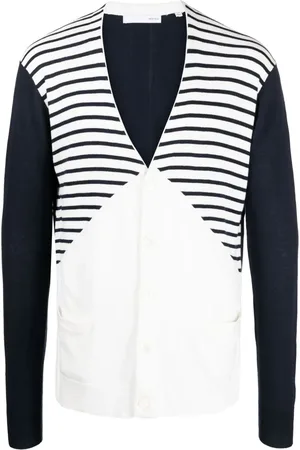 PRIVATE STOCK The Albert Cardigan mit Streifen