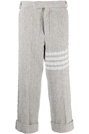 Thom Browne Tweed-Hose mit Streifen